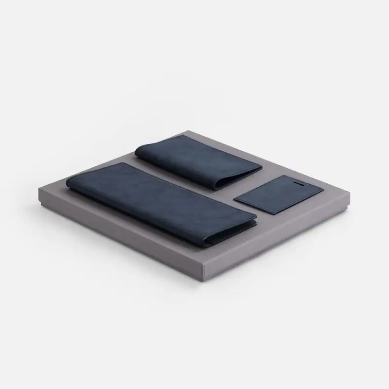 Набор Nubuk Trio, синий