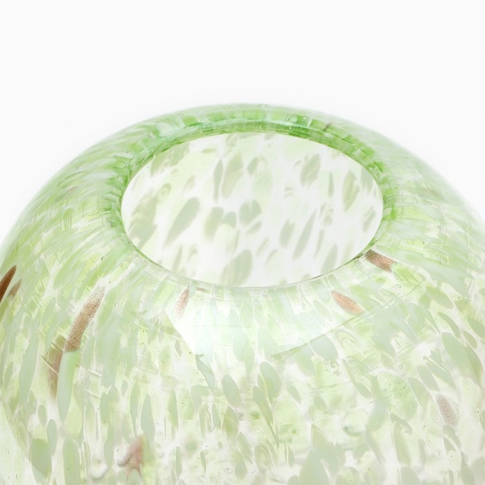 Ваза для цветов «Жасмин» из цветного стекла 27,5×17×17 см