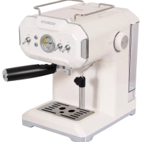 Кофеварка рожковая HEM-5300 850Вт бежевый