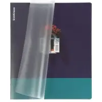 Тетрадь 48 листов в клетку ErichKrause CoverPrо fizzy, Floral Window, с пластиковой обложкой, на скобе