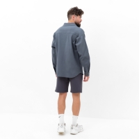 Рубашка мужская MIST oversize размер 48, графитовый