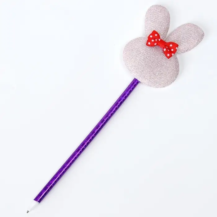 Ручка «Зайка», синие чернила, МИКС Ручка «Зайка», синие чернила, МИКС