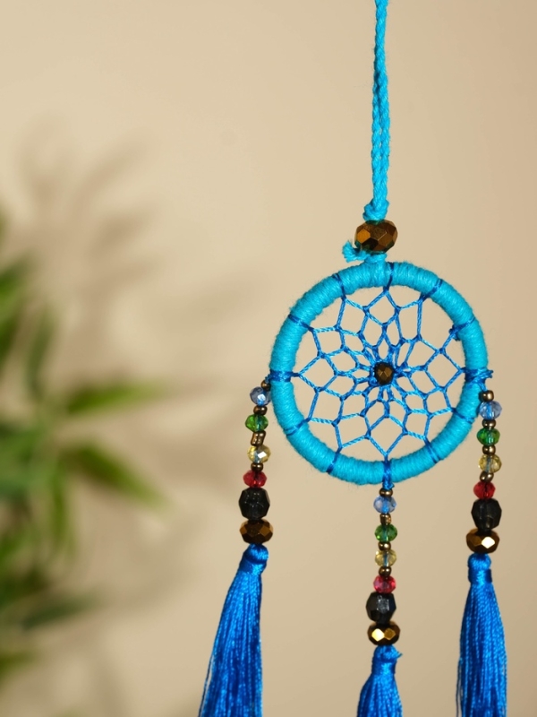 Ловец снов 4х20 см. голубой Ловец снов 4х20 см. голубой