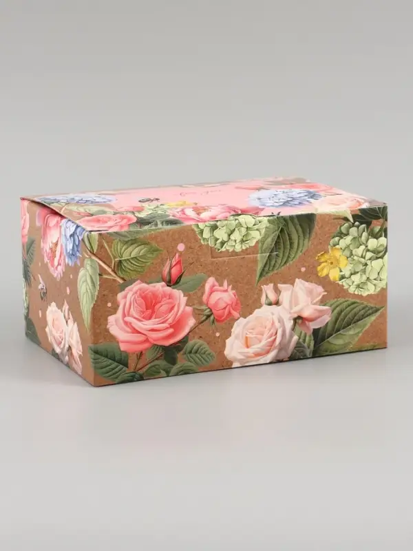 Коробка подарочная самосборная For you, 22&times;15&times;10 см