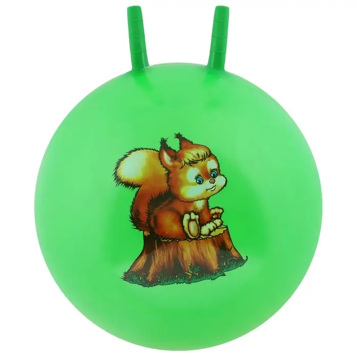 Мяч - прыгун с рожками, d=45 см, МИКС Мяч - прыгун с рожками, d=45 см, МИКС