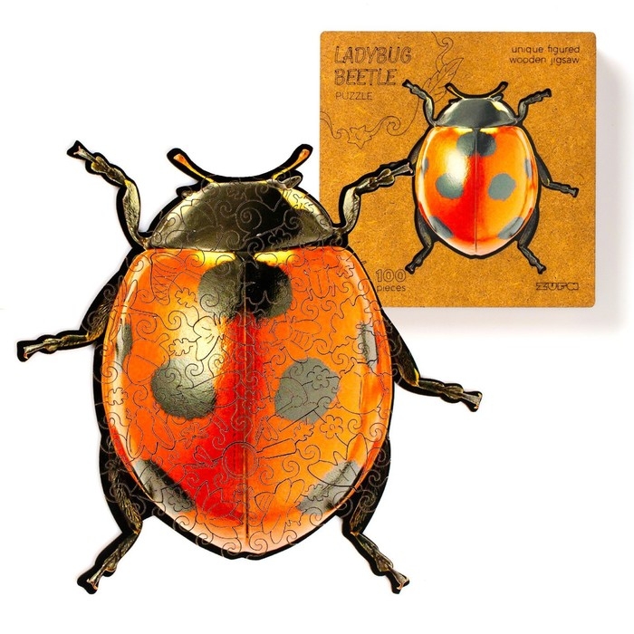 Пазл фигурный «Божья Коровка» S Пазл фигурный «Божья Коровка» S