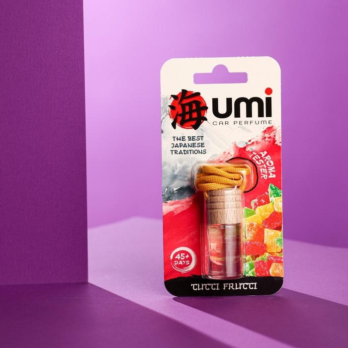 Ароматизатор в машину UMI, тутти фрутти, бутылочка, 4 мл, TB-2006 Ароматизатор в машину UMI, тутти фрутти, бутылочка, 4 мл, TB-2006