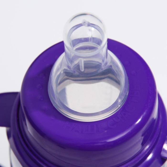 Бутылочка для кормления «Шоколадное молоко», классическое горло, 250 мл., от 0 мес., цилиндр, с ручками Бутылочка для кормления «Шоколадное молоко», классическое горло, 250 мл., от 0 мес., цилиндр, с ручками