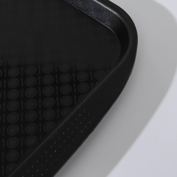 Поднос, 49×35 см, цвет чёрный Поднос, 49×35 см, цвет чёрный