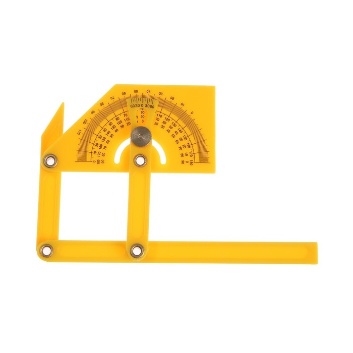 Угломер-квадрант ТУНДРА, пластиковый, 90 - 155 мм Угломер-квадрант ТУНДРА, пластиковый, 90 - 155 мм