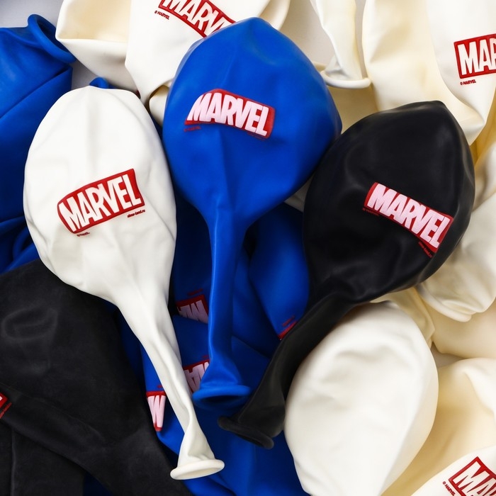 Шар воздушный  Шар воздушный "Марвел", 12 дюйм, латексный, 25 штук, Мстители