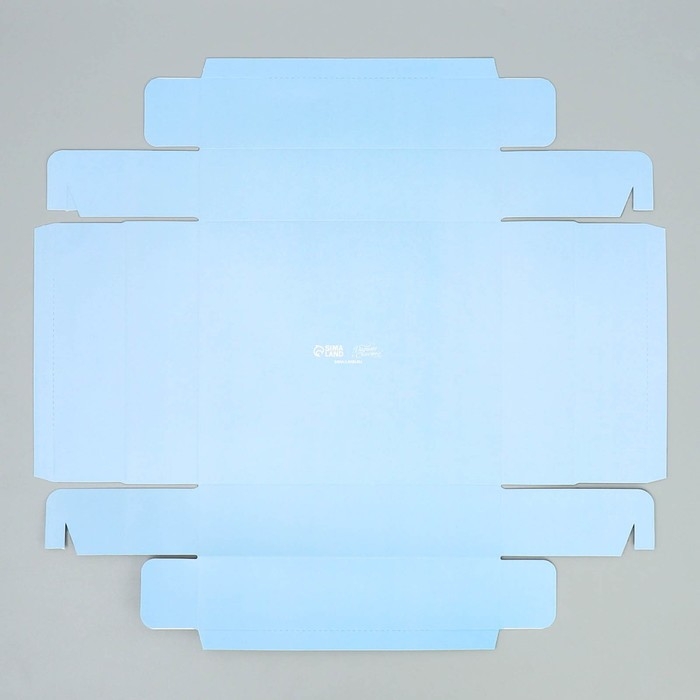 Коробка подарочная новогодняя складная «С новым годом» , шары, 23.5 х 20.5 х 5.5 см, Новый год