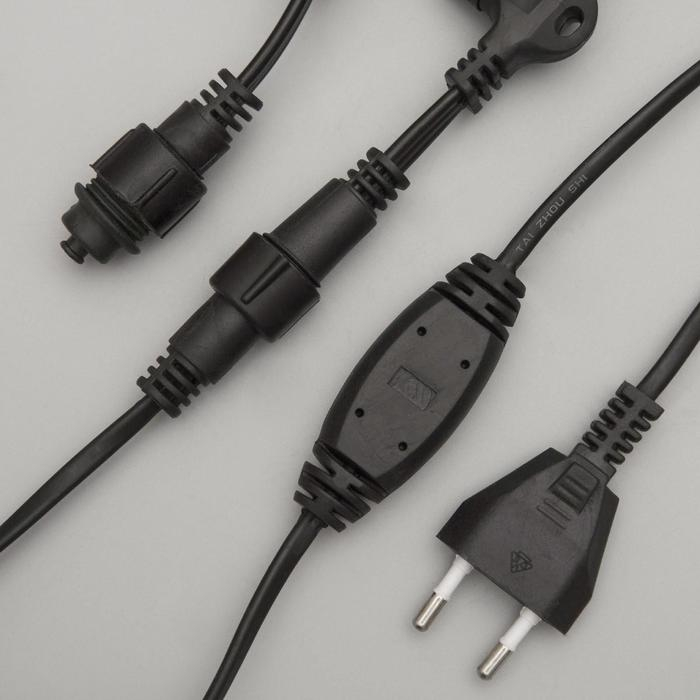 Гирлянда «Занавес» 2 × 3 м, IP44, УМС, тёмная нить, 760 LED, свечение белое, 220 В Гирлянда «Занавес» 2 × 3 м, IP44, УМС, тёмная нить, 760 LED, свечение белое, 220 В