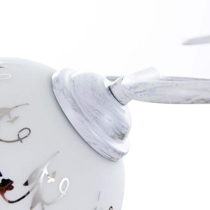 Люстра Люстра "Ладель" 2хЕ27 40Вт белый 50х25х25 см BayerLux