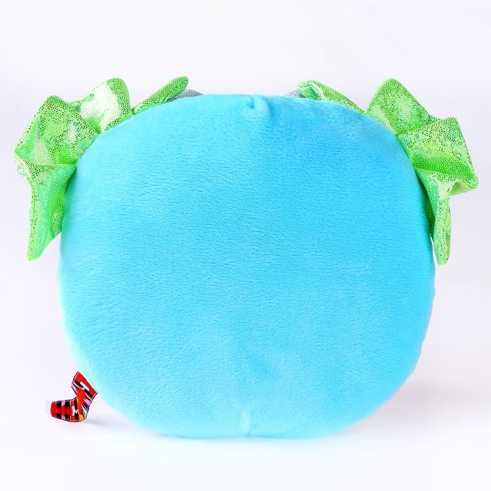 Мягкая игрушка «Дракон голубой», круглый, 14 см