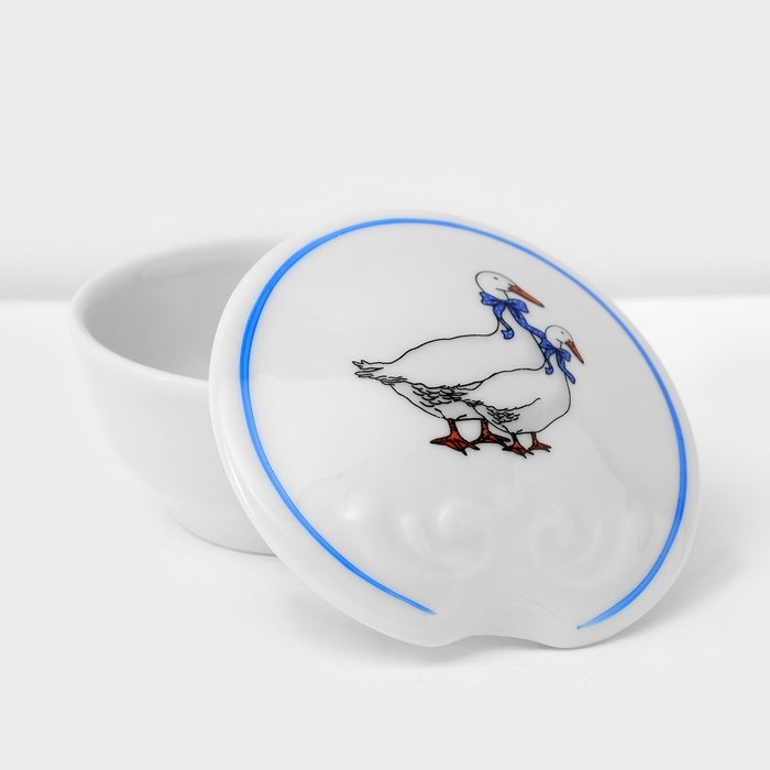 Сервиз фарфоровый столовый &laquo;Гуси&raquo;, 48 предметов