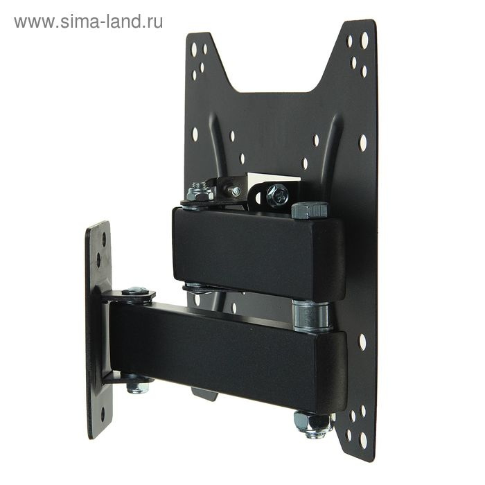 Кронштейн Kromax OPTIMA-204, для ТВ, наклонно-поворотный, 15-42 Кронштейн Kromax OPTIMA-204, для ТВ, наклонно-поворотный, 15-42", 68-323 мм от стены, черный