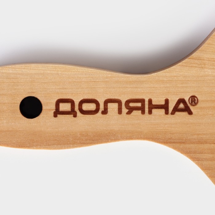 Доска для подачи с ручкой, 35×9×1,8 см, на 4 шота, диаметр ячеек 3,9 см,с пропиткой, берёза Доска для подачи с ручкой, 35×9×1,8 см, на 4 шота, диаметр ячеек 3,9 см,с пропиткой, берёза