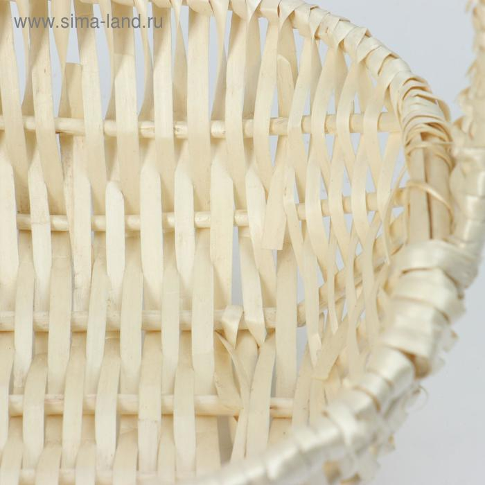 Корзина плетеная, 33х28х12/32, лоза Корзина плетеная, 33х28х12/32, лоза