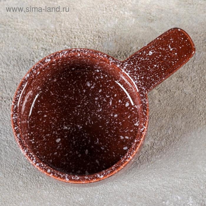 Кокотница-жульенница «Мрамор коричневый», 150 мл Кокотница-жульенница «Мрамор коричневый», 150 мл