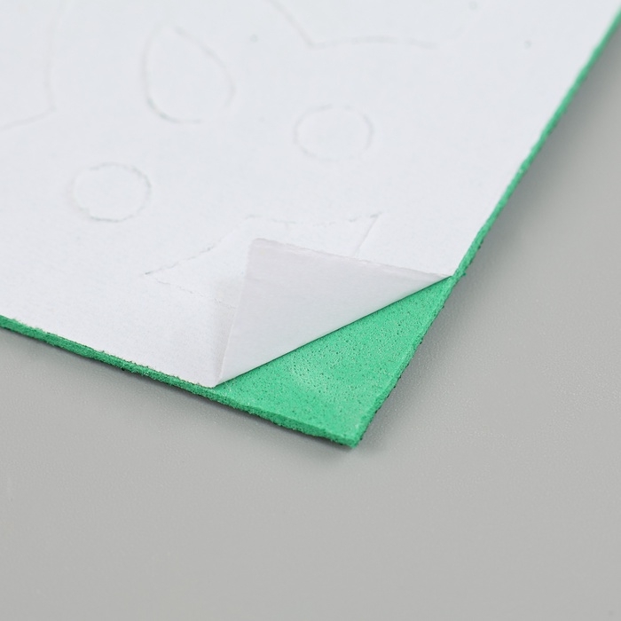 Набор украшений из EVA на клеевой основе  Набор украшений из EVA на клеевой основе "Уголок", 4 шт.  цвет МИКС