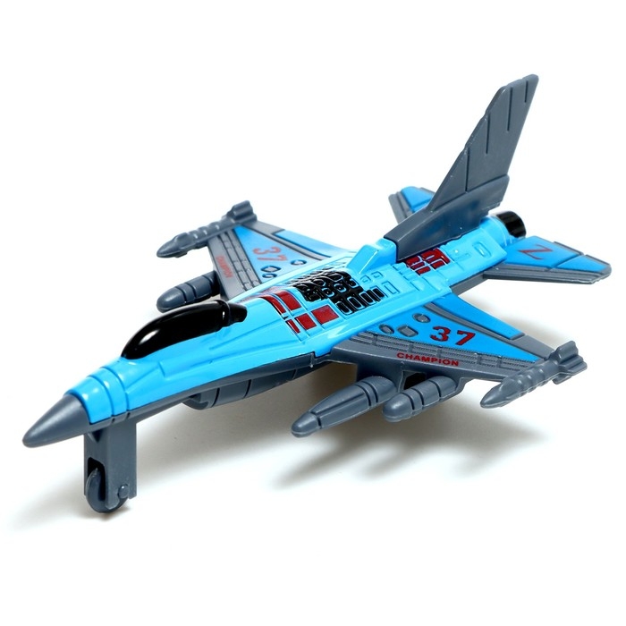 Самолёт металлический «Воздушные силы», МИКС Самолёт металлический «Воздушные силы», МИКС