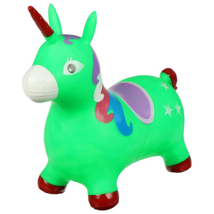 Попрыгун ZABIAKA «Единорог», 58х26х52 см, 1300 г, цвет МИКС Попрыгун ZABIAKA «Единорог», 58х26х52 см, 1300 г, цвет МИКС