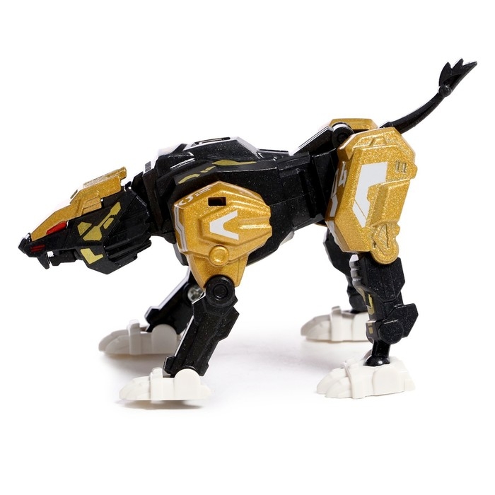 Робот зверобот «Лев», с элементами из металла, трансформируется