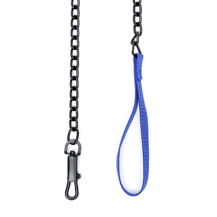 Поводок металлический, 120 см х 3 мм, черный Поводок металлический, 120 см х 3 мм, черный