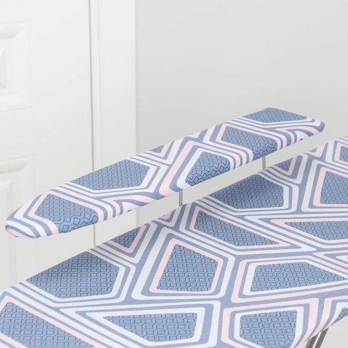 Доска гладильная Nika «Лина 2», 107×29 см, два положения высоты 70, 80 см, цвет микс Доска гладильная Nika «Лина 2», 107×29 см, два положения высоты 70, 80 см, цвет микс