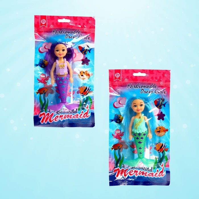 Кукла сказочная «Русалка» с аксессуарами, МИКС Кукла сказочная «Русалка» с аксессуарами, МИКС
