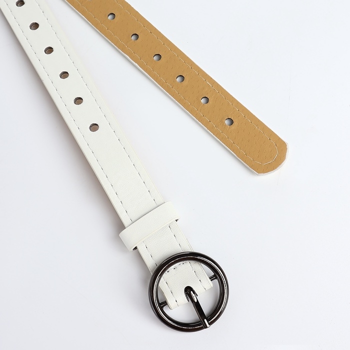 Ремень женский, ширина 1,6 см, пряжка металл, цвет Ремень женский, ширина 1,6 см, пряжка металл, цвет