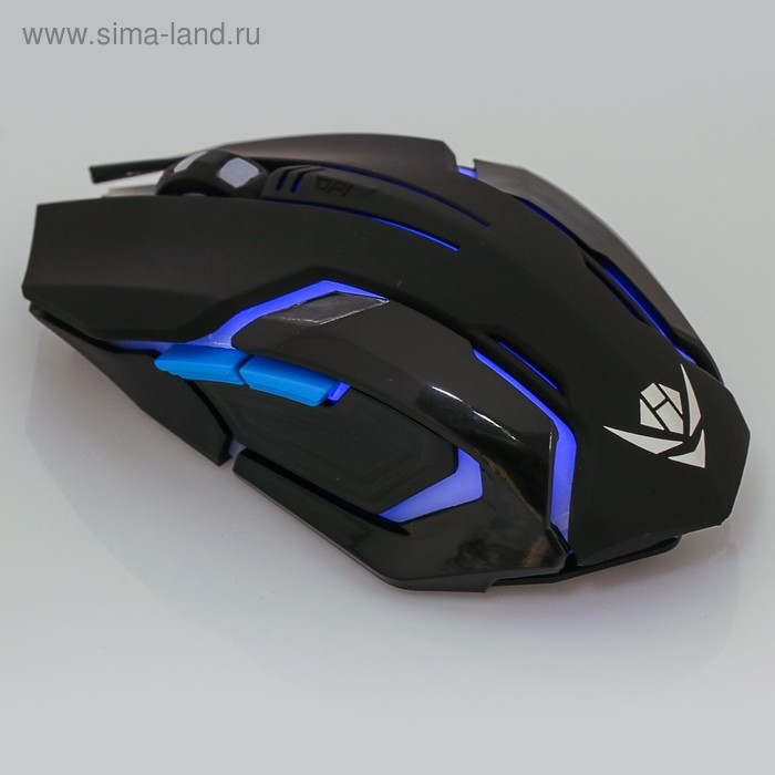 Мышь Nakatomi MROG-20UR Gaming, игровая, беспроводная, аккумуляторная, USB, чёрная Мышь Nakatomi MROG-20UR Gaming, игровая, беспроводная, аккумуляторная, USB, чёрная