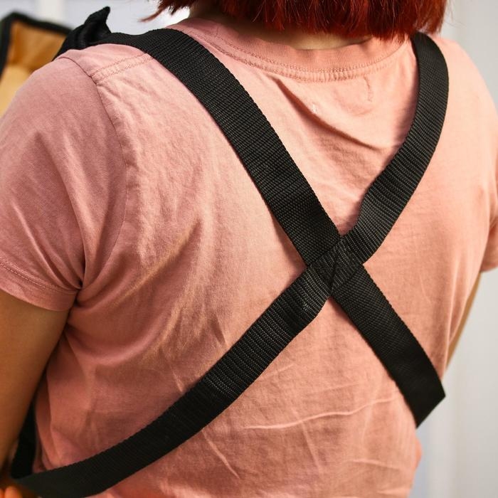 Рюкзак кенгуру для малыша «Сидим и лежим», цвет хаки Рюкзак кенгуру для малыша «Сидим и лежим», цвет хаки