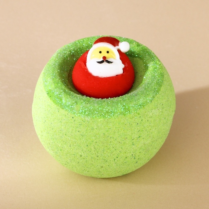 Новый Год. Бомбочка для ванны с игрушкой, 140 г, микс Новый Год. Бомбочка для ванны с игрушкой, 140 г, микс