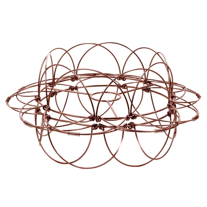 Светильник BayerLux 1671/1 E27 40Вт медь 28х28х30-130 см