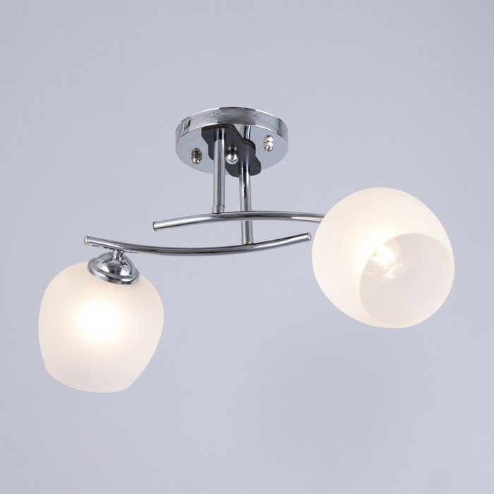 Люстра Люстра "Луис" 2xE27 40Вт хром 50x17x24см