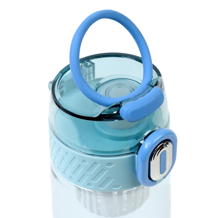 Бутылка для воды, 750 мл,  Бутылка для воды, 750 мл, "Движение - жизнь", голубая