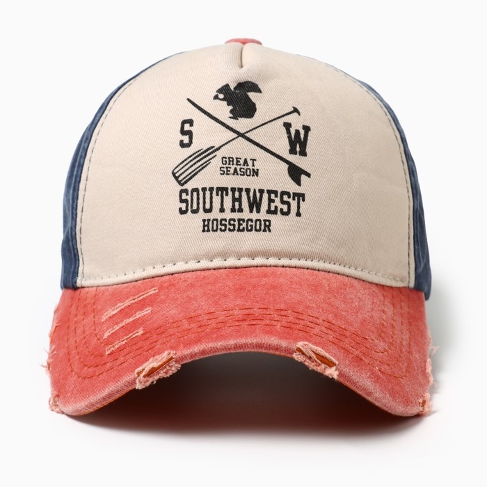 Кепка мужская MINAKU Кепка мужская MINAKU "Southwest", цвет синий, размер 56-58