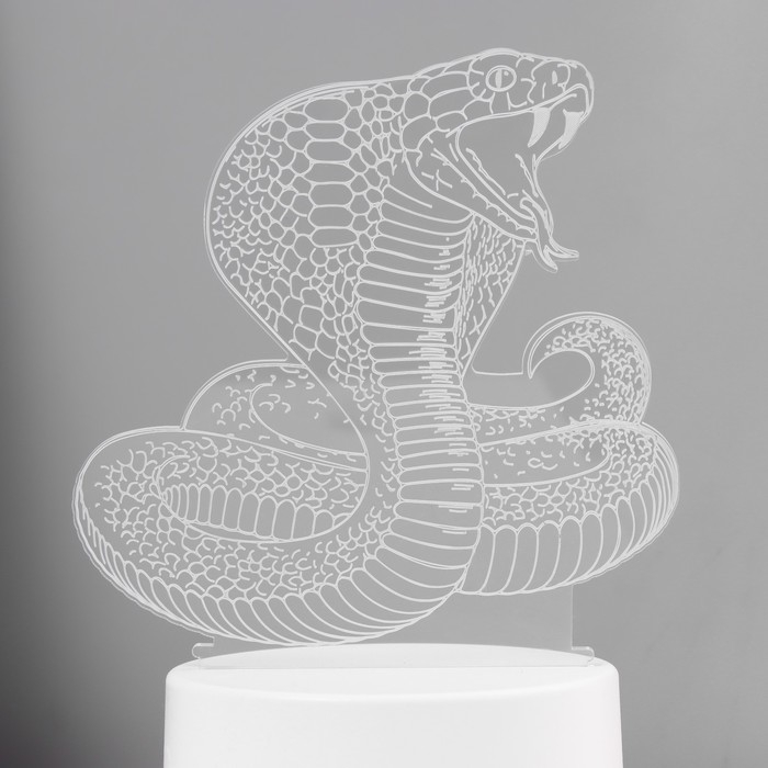 Светильник Светильник "Кобра" LED RGB от сети 13,8х9,5х15 см