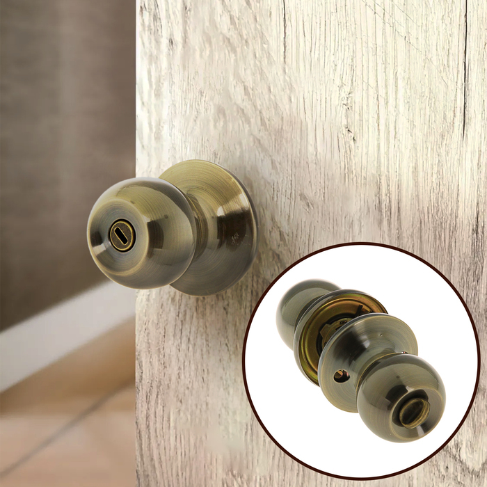 Защелка 1302, с фиксатором, без ключа, цвет бронза Защелка 1302, с фиксатором, без ключа, цвет бронза