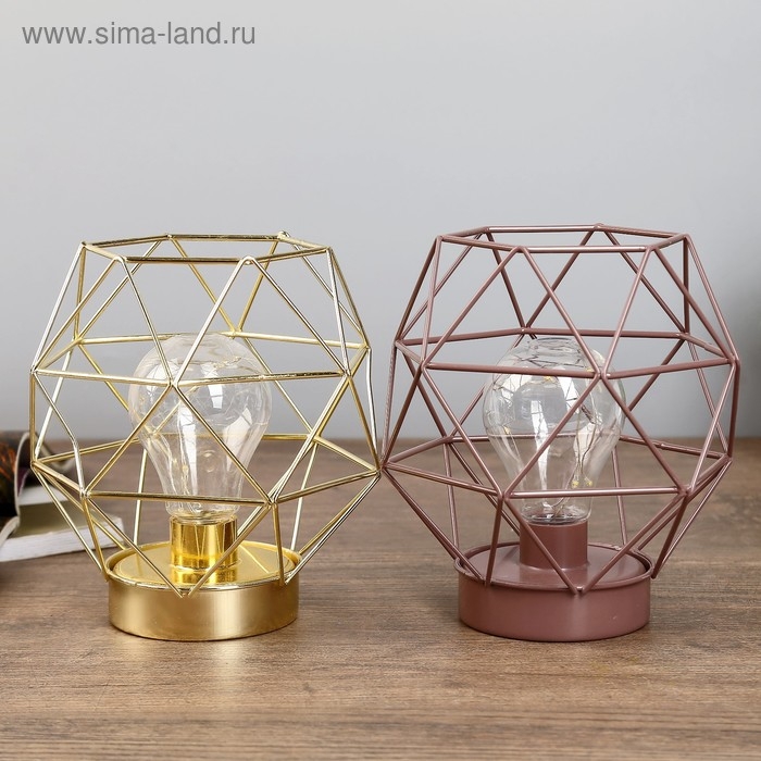 Ночник Ночник "Лофти" LED МИКС 15х15х16 см RISALUX