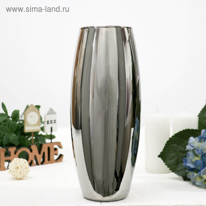 Ваза  Ваза "Серебро" d-7.5см, 11х26см