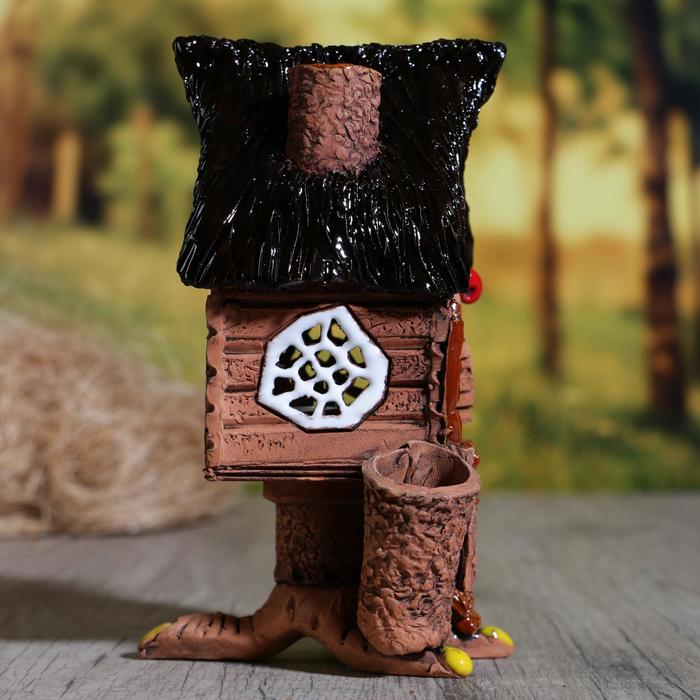 Аромалампа Домик «Лапуля», 16 см, ручная работа, микс Аромалампа Домик «Лапуля», 16 см, ручная работа, микс