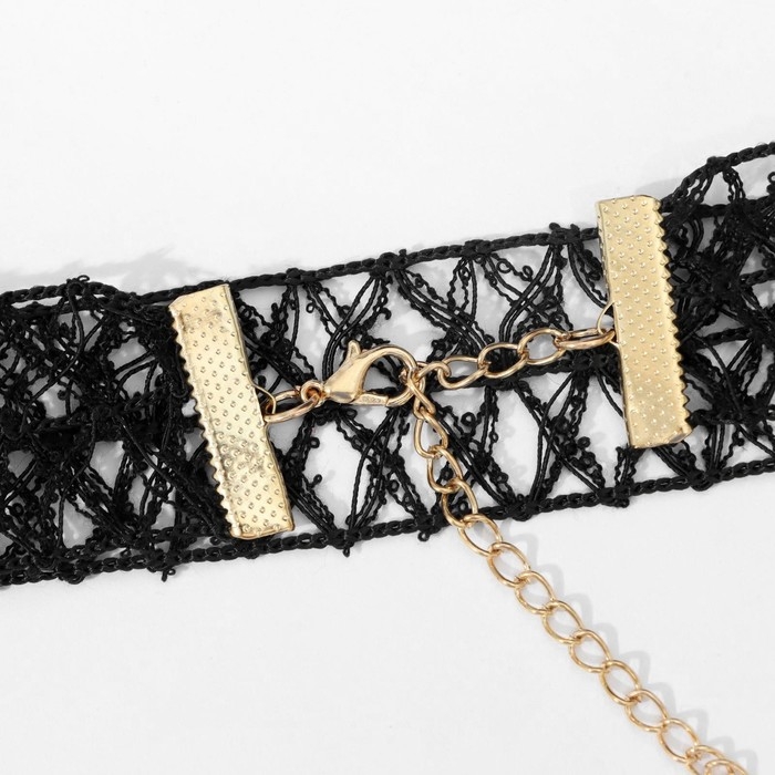 Чокер «Ассорти» плетение, (набор 5 шт.), цвет чёрно-синий, L=30,5 см Чокер «Ассорти» плетение, (набор 5 шт.), цвет чёрно-синий, L=30,5 см