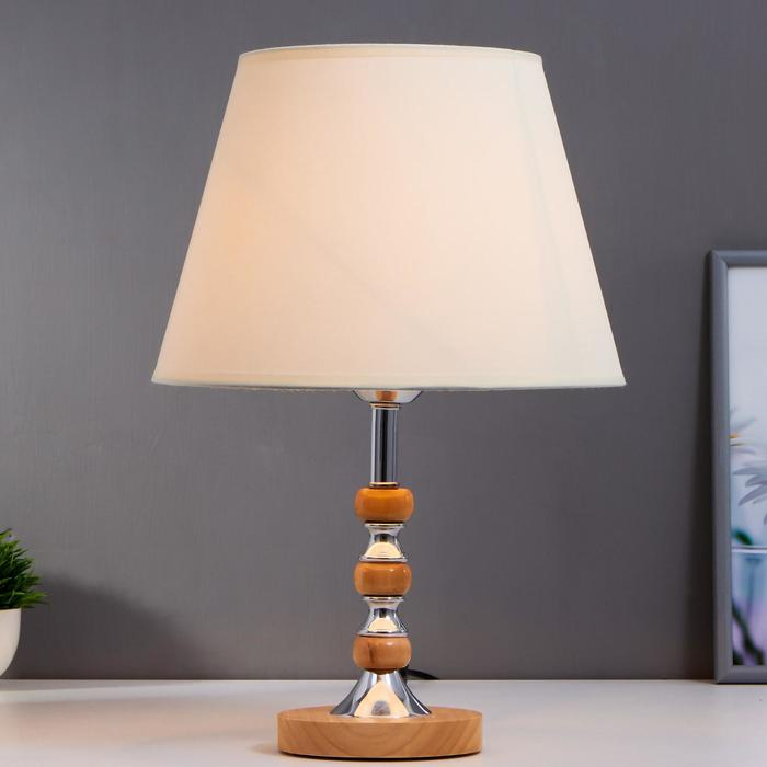 Лампа настольная "Астрид" 1x40W E27 23x23x40,5 см RISALUX