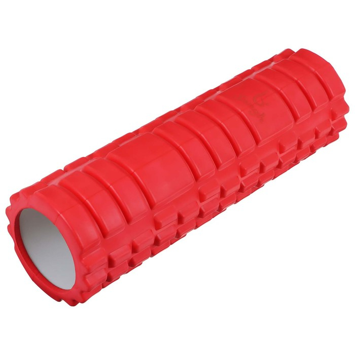 Ролик массажный Sangh, 45х14 см, цвет красный Ролик массажный Sangh, 45х14 см, цвет красный