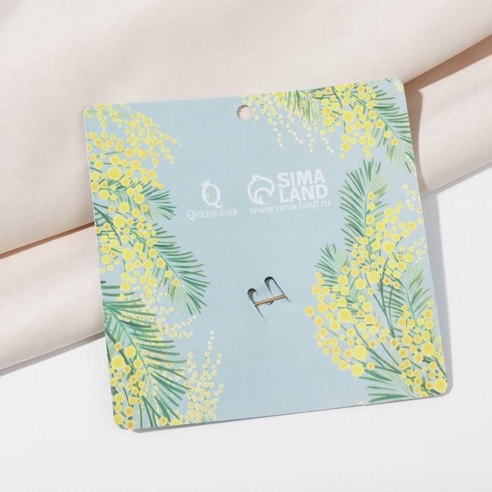 Булавка «Бабочка» объемная, 7,5 см, цвет белый в золоте Булавка «Бабочка» объемная, 7,5 см, цвет белый в золоте