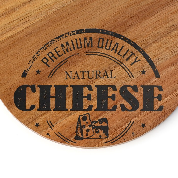 Набор для подачи сыра Magistro Shape, 2 ножа, доска, акация Набор для подачи сыра Magistro Shape, 2 ножа, доска, акация