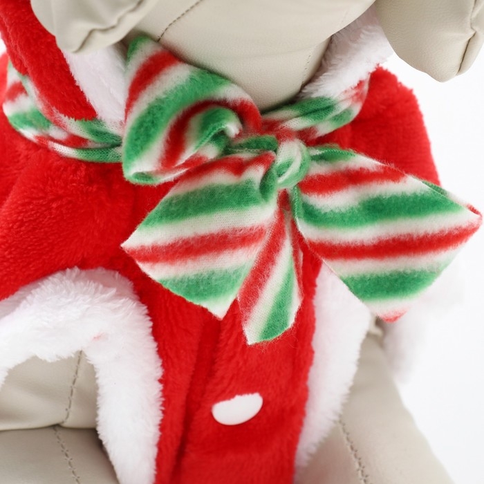 Новый год. Костюм  Новый год. Костюм "Новогодний с рожками", размер 2XL (ДС 45, ОГ 55 см)